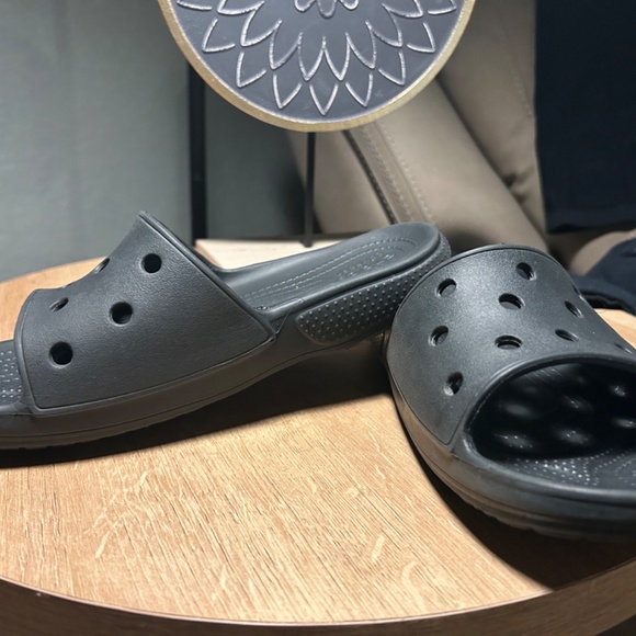 Croc Black Slide sz8w - Picture 3 of 3
